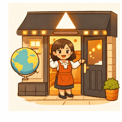 Illustratie van Vercel als het restaurant waar je app te eten is